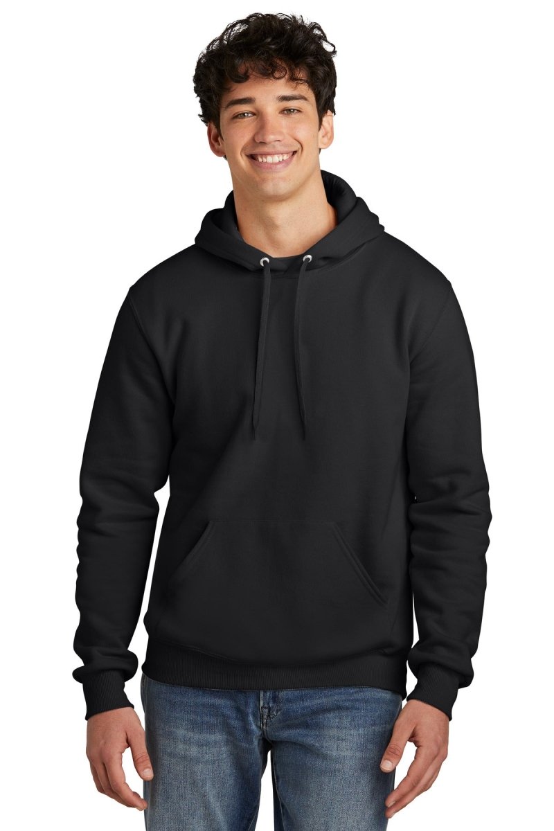 Jerzees Eco ™ Premium Blend Pullover Hooded Sweatshirt 700M - Jerzees 700M Black Ink XS Sweatshirts/Fleece