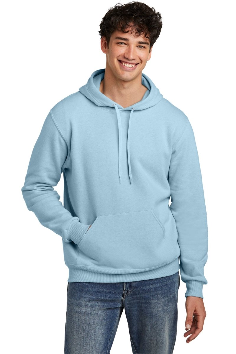 Jerzees Eco ™ Premium Blend Pullover Hooded Sweatshirt 700M - Jerzees 700M Cloud Heather S Sweatshirts/Fleece