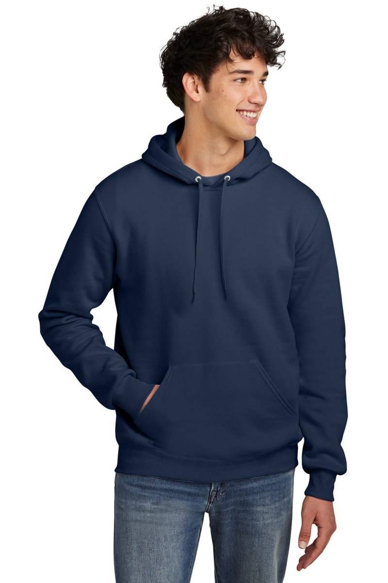 Jerzees Eco ™ Premium Blend Pullover Hooded Sweatshirt 700M - Jerzees 700M J. Navy S Sweatshirts/Fleece