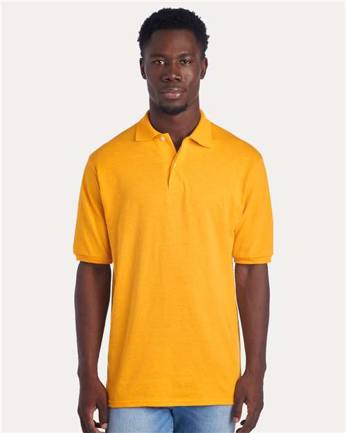 JERZEES Men's Dri - Power® Polo - JERZEES 437R Gold S