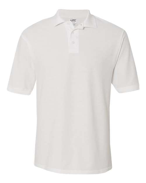 JERZEES Men's Easy Care™ Piqué Polo - JERZEES 537MR White 4XL