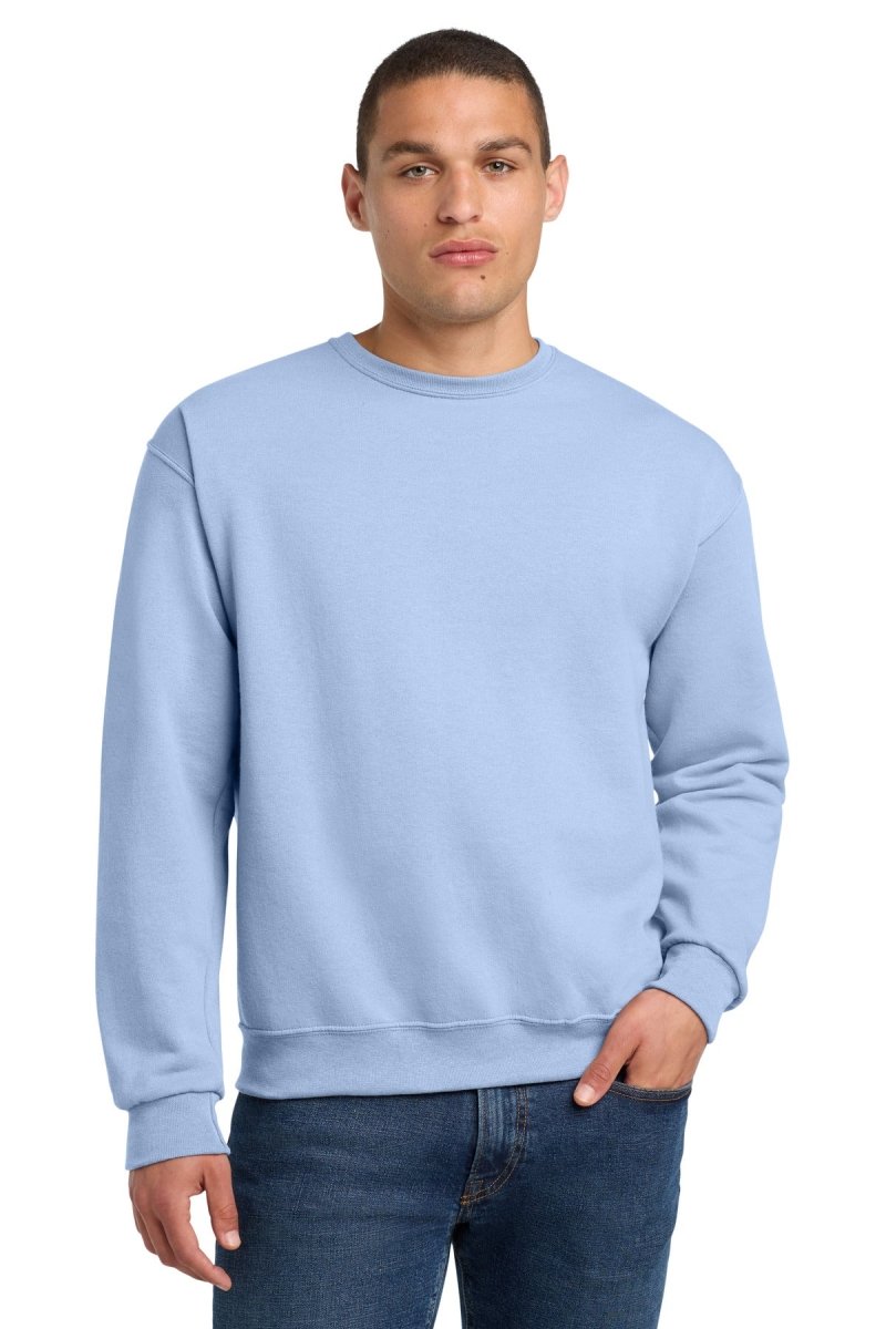 Jerzees ® - NuBlend ® Crewneck Sweatshirt. 562M - Jerzees 562M Light Blue S Crewneck Sweatshirts