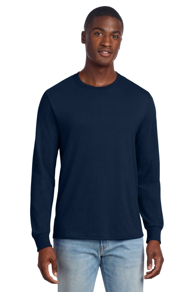 Jerzees ® Premium Blend Ring Spun Long Sleeve T-Shirt 560LS - Jerzees 560LS J. Navy S T-Shirts