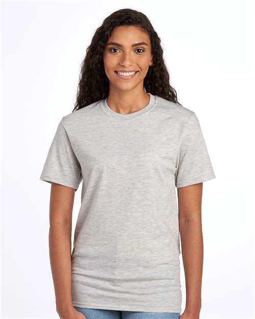 JERZEES Premium Blend Ring - Spun T-Shirt - Oatmeal Heather - JERZEES 560MR Oatmeal Heather S Short Sleeve T-Shirts