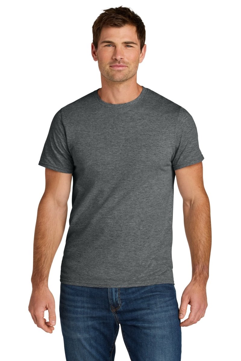 Jerzees Ultimate ™ Unisex Ring Spun T-Shirt IC46M - Jerzees IC46M Charcoal Heather S T-Shirts