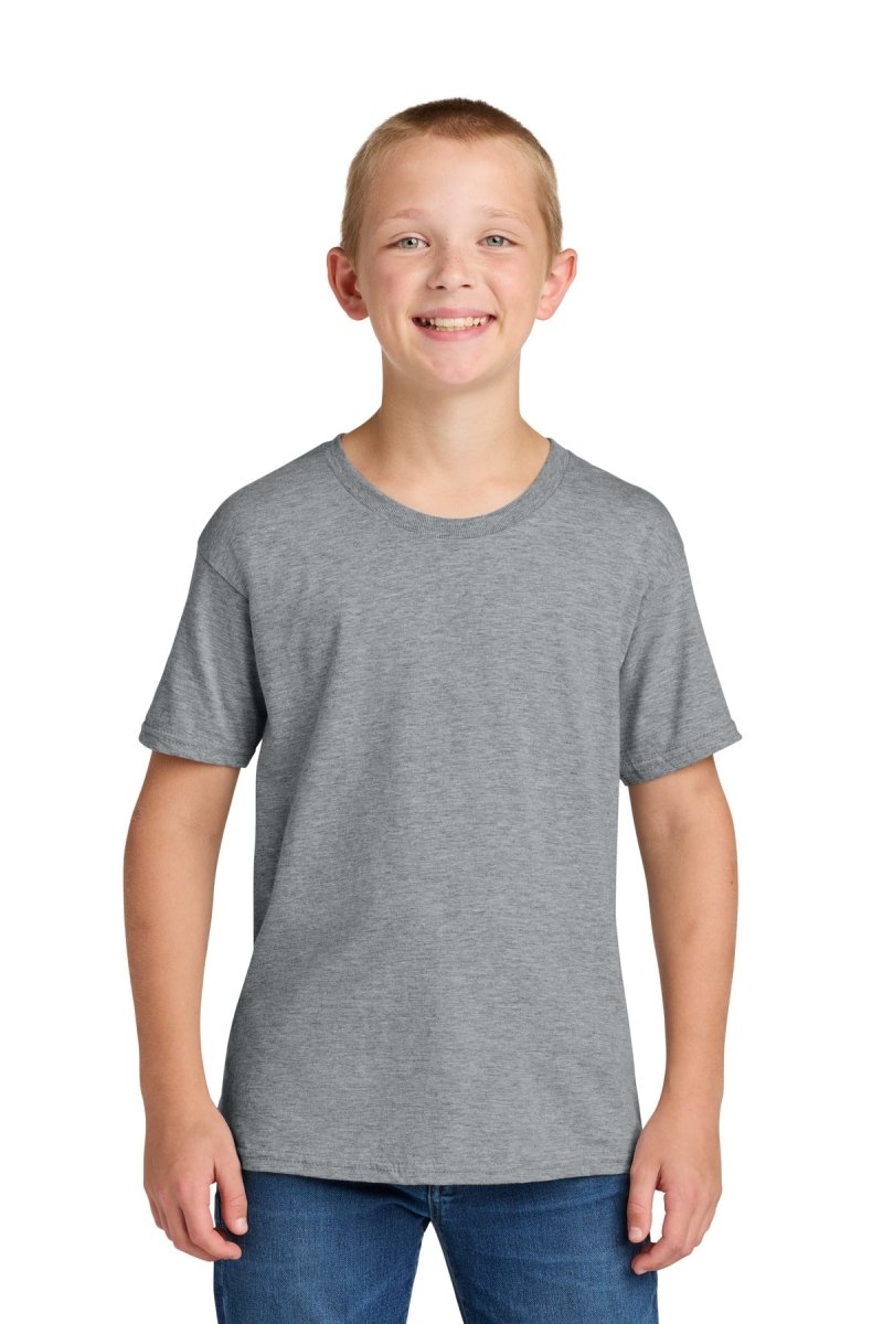 Jerzees Ultimate ™ Youth Ring Spun T-Shirt IC46B - Jerzees IC46B Athletic Heather XS T-Shirts