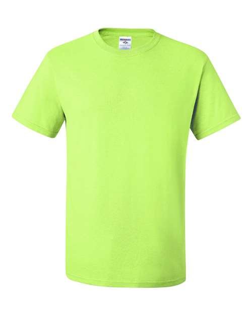 JERZEES Unisex Dri - Power® 50/50 T-Shirt - JERZEES 29MR Safety Green S Short Sleeve T-Shirts