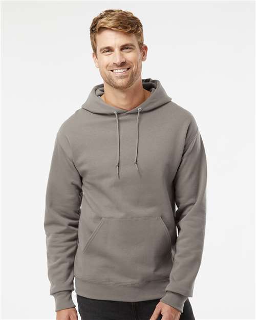 JERZEES Unisex NuBlend® Hooded Sweatshirt - JERZEES 996MR Rock S Sweatshirts