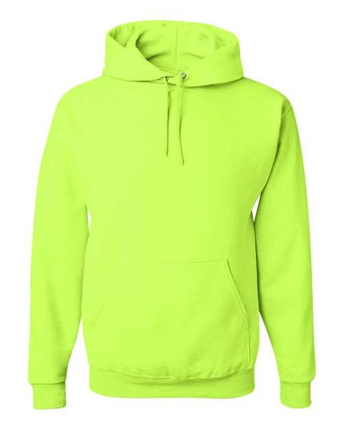 JERZEES Unisex NuBlend® Hooded Sweatshirt - JERZEES 996MR Safety Green S Sweatshirts