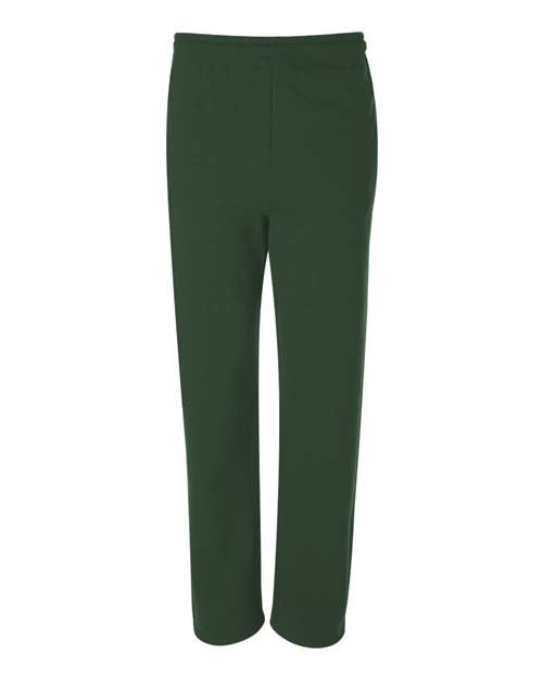 JERZEES Unisex NuBlend® Open - Bottom Sweatpants with Pockets - JERZEES 974MPR Forest Green 3XL