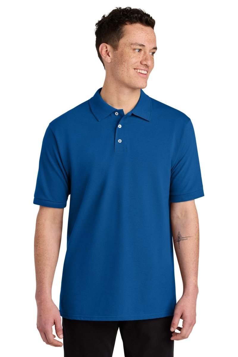 Jerzees ® Unisex Premium Ring Spun Cotton Pique Sport Shirt 443M - Jerzees 443M Royal S Polos/Knits