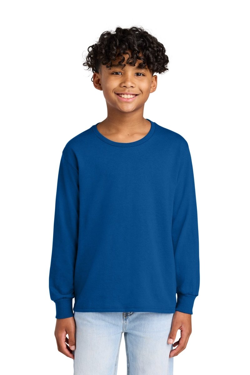 Jerzees ® Youth Dri - Power ® 50/50 Cotton/Poly Long Sleeve 29BL - Jerzees 29BL Royal S T-Shirts