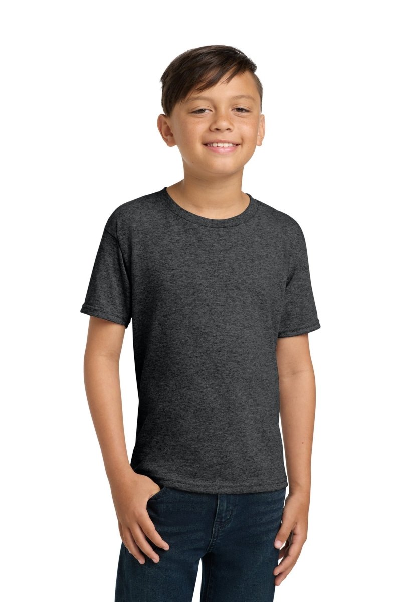 Jerzees ® - Youth Dri - Power ® 50/50 Cotton/Poly T-Shirt. 29B - Jerzees 29B Black Heather XS T-Shirts