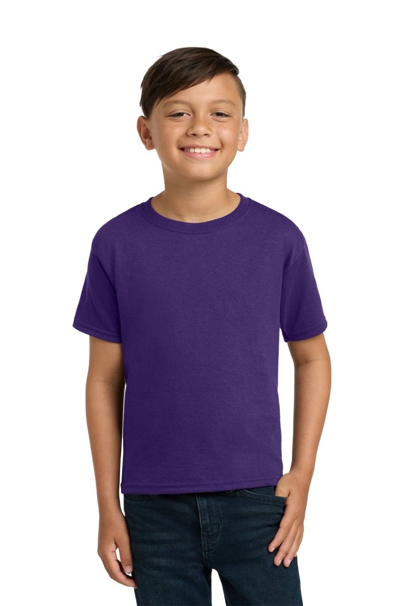 Jerzees ® - Youth Dri - Power ® 50/50 Cotton/Poly T-Shirt. 29B - Jerzees 29B Deep Purple XS T-Shirts