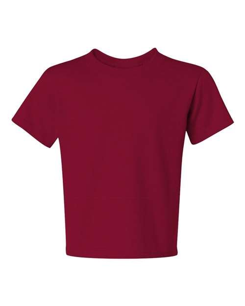 JERZEES Youth Dri - Power® 50/50 T-Shirt - Cardinal - JERZEES 29BR Cardinal XS Short Sleeve T-Shirts