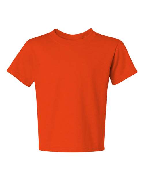JERZEES Youth Dri - Power® 50/50 T-Shirt - JERZEES 29BR Burnt Orange XS Short Sleeve T-Shirts