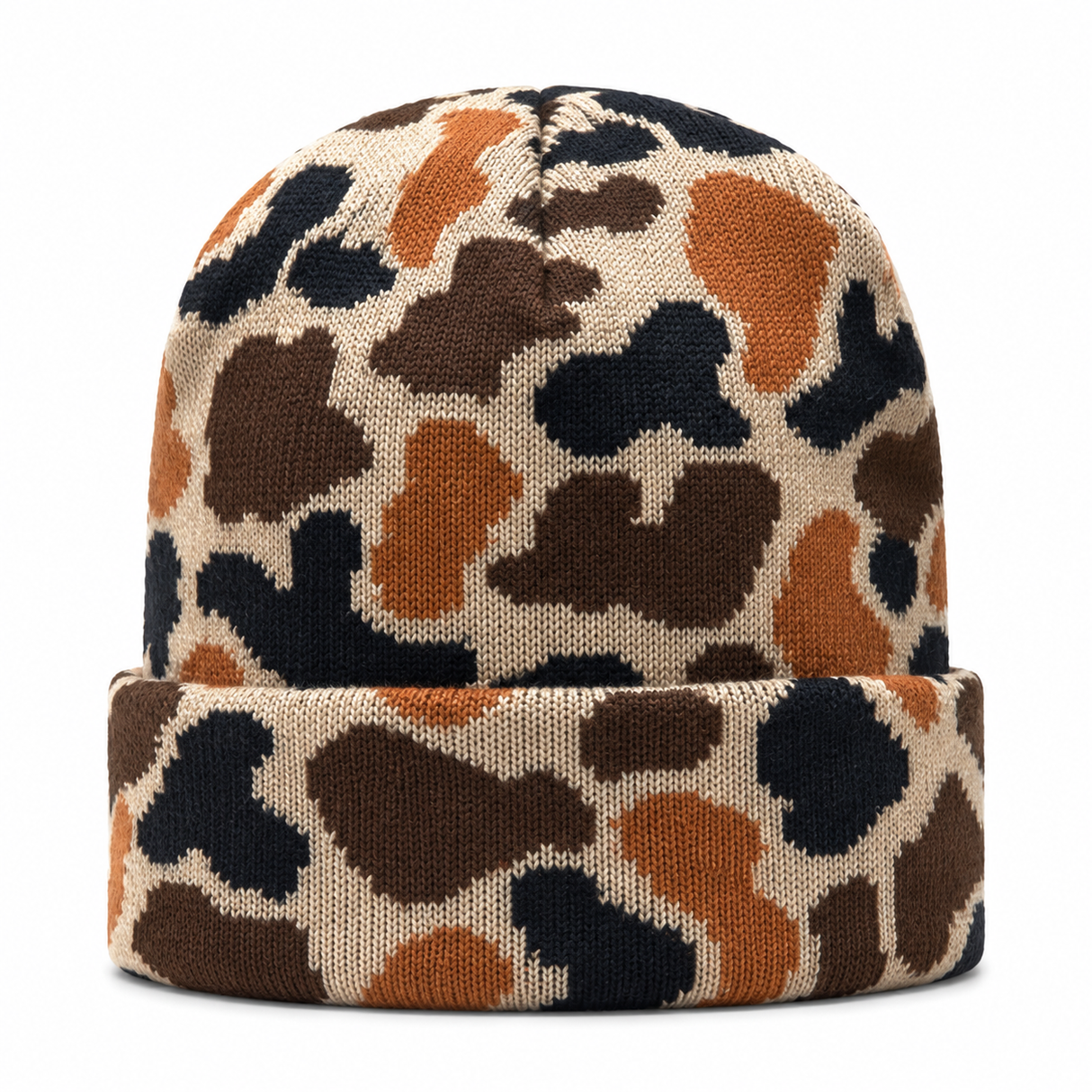 JOEDUCK12 Made in the USA Duck Camo Beanie - Mud Duck (Front)