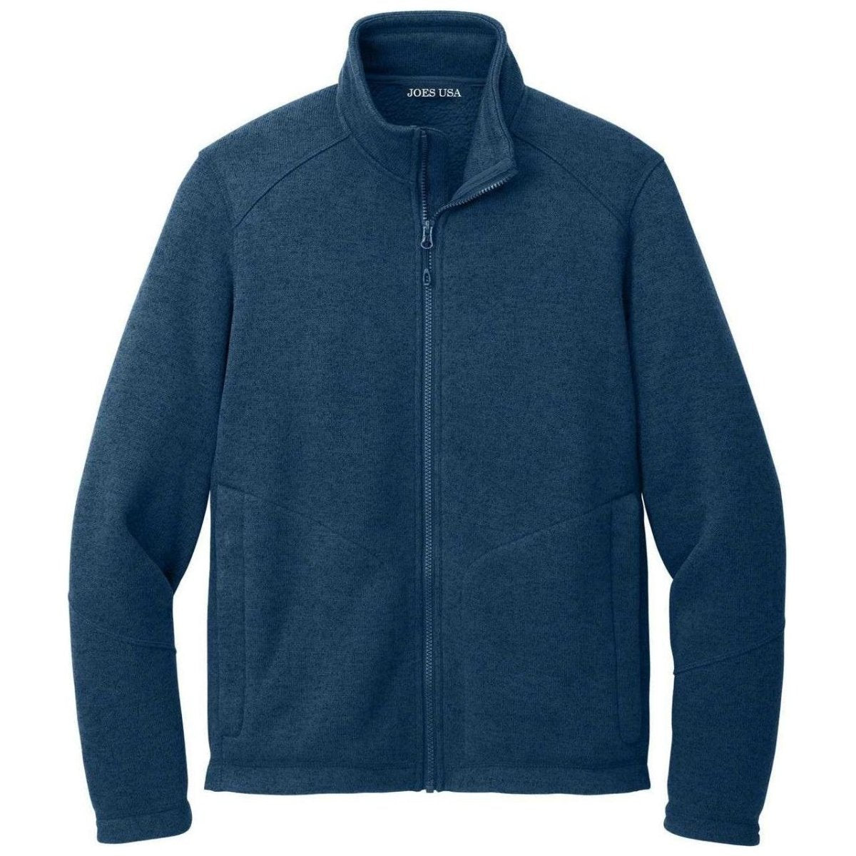 Joe's USA Arc Fleece Full - Zip Sweater Black X - Small
