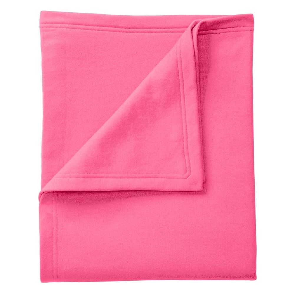 Joe's USA Core Fleece Sweatshirt Blanket Neon Pink Sweatshirts
