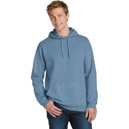 Joe's USA Essential Pigment - Dyed Pullover Hooded Sweatshirt Small Mist Sweatshirts