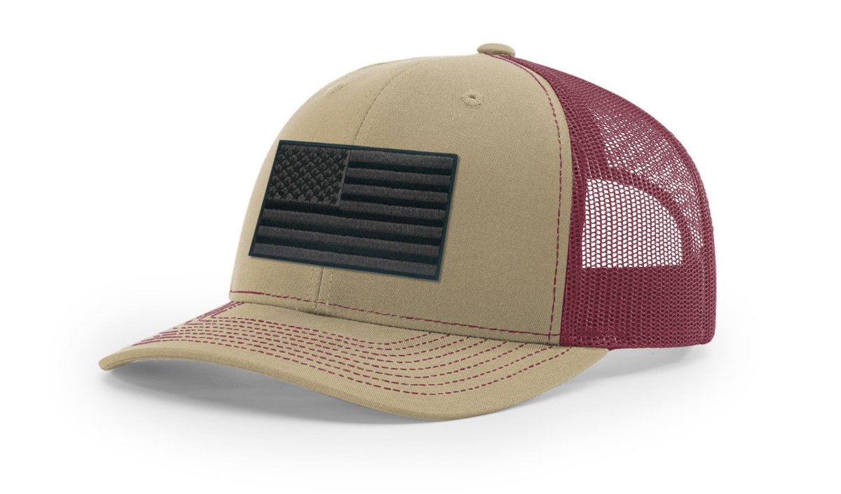 Joe's USA Flag Snapback Trucker Cap Black/Grey USA Flag Kelly Green / White Hats