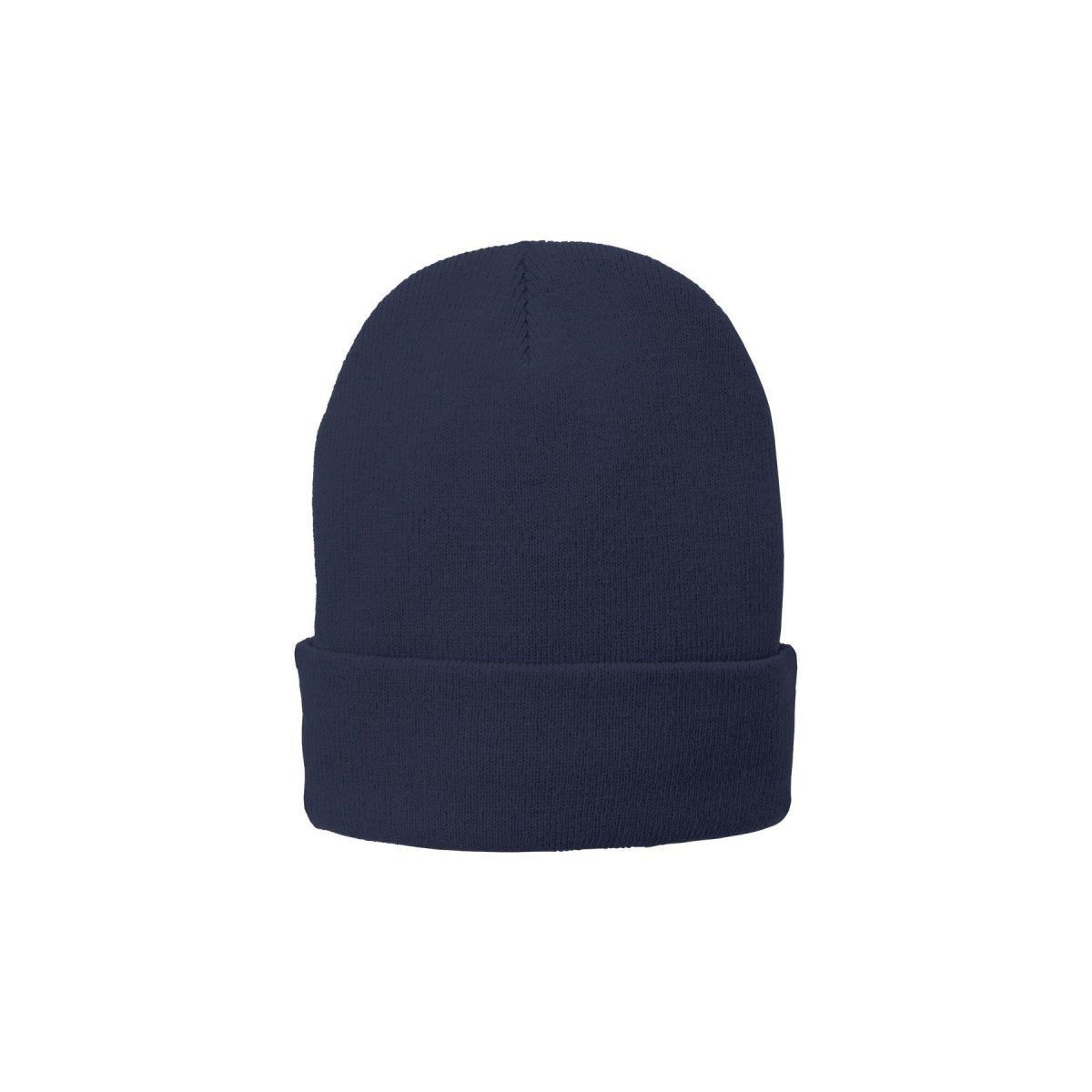 Joe's USA Fleece - Lined Knit Cap – Wholesale Blank Bulk Beanie | Warm Lined Winter Cap Navy OSFA Beanies