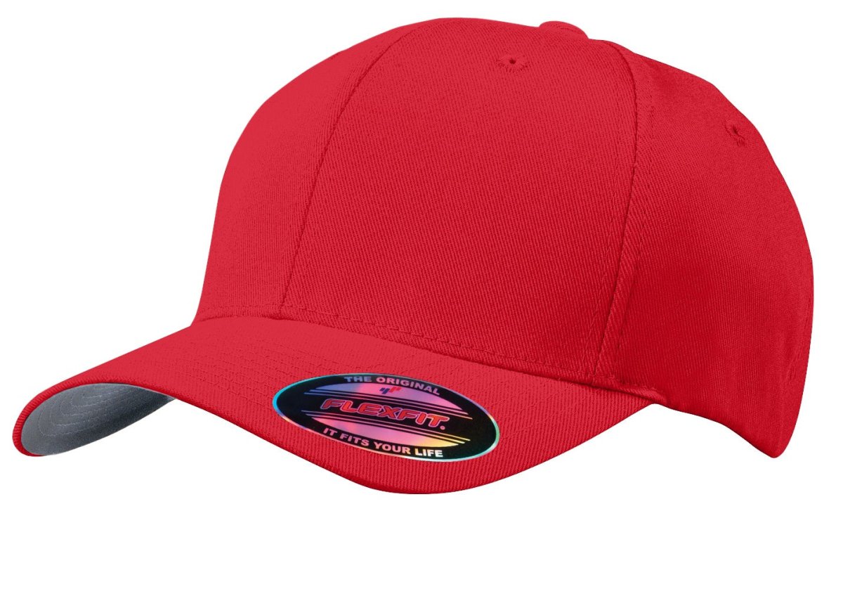 Joe's USA Flexfit ® Cap Red L/XL Hats
