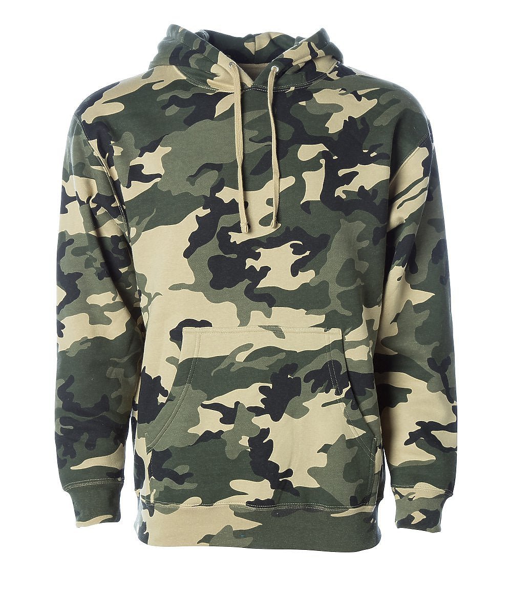 Joe's USA Heavyweight Hooded Sweatshirt Army Camo XS Hoodies