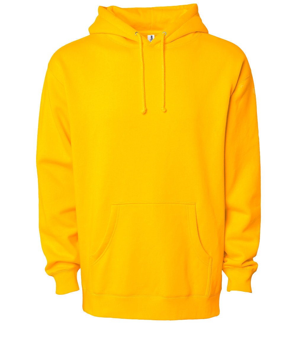 Joe's USA Heavyweight Hooded Sweatshirt Gold XS Hoodies
