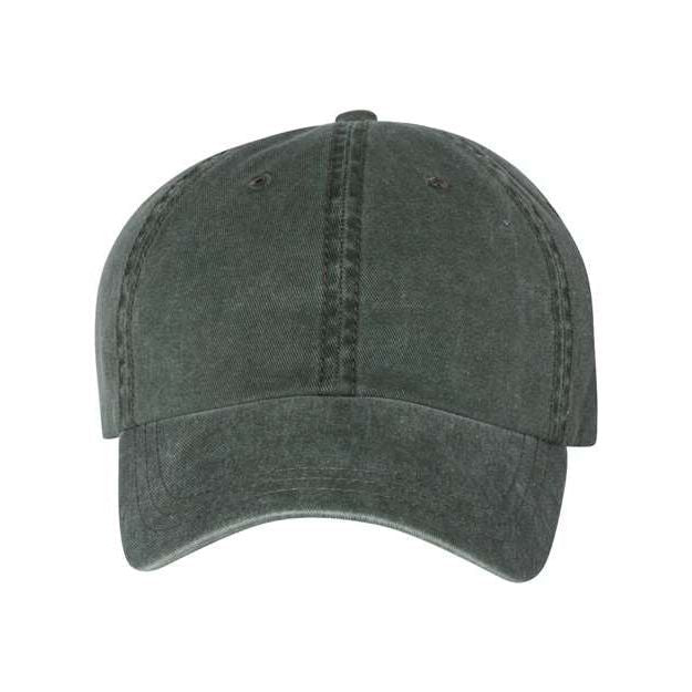Joe's USA JPD500 Pigment - Dyed Dad Hat - Wholesale Cotton Cap Forest Adjustable Caps