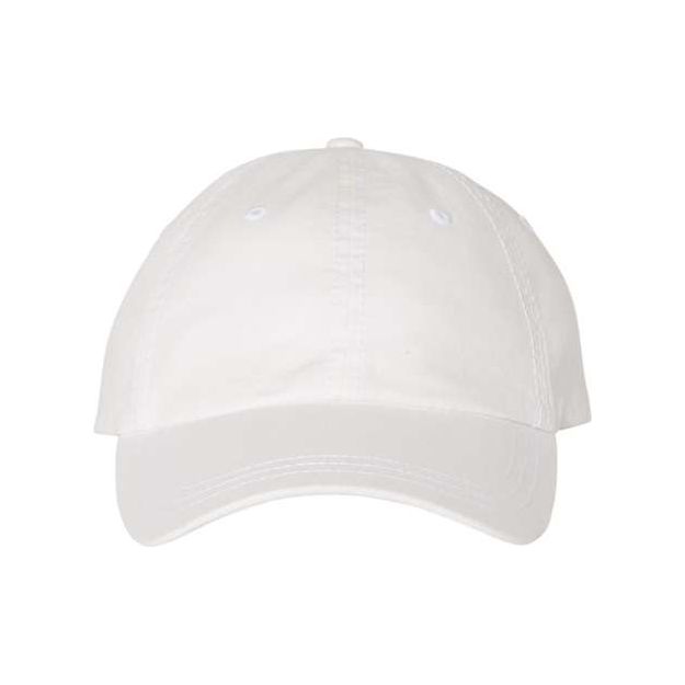 Joe's USA JPD500 Pigment - Dyed Dad Hat - Wholesale Cotton Cap White Adjustable Caps