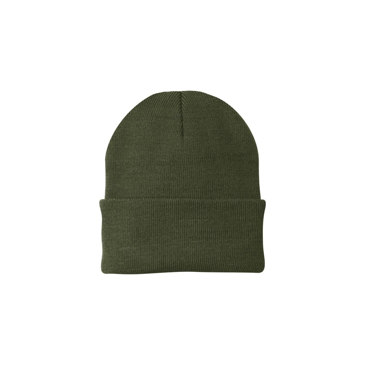 Joe's USA Knit Beanie Caps in 26 Colors Olive Drab Green OSFA Beanies