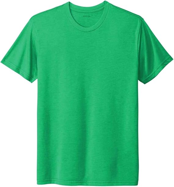 Joe's USA Men's 4.3oz Tri - Blend Tee in Sizes XS - 3XL Envy X - Small Short Sleeve T-Shirts