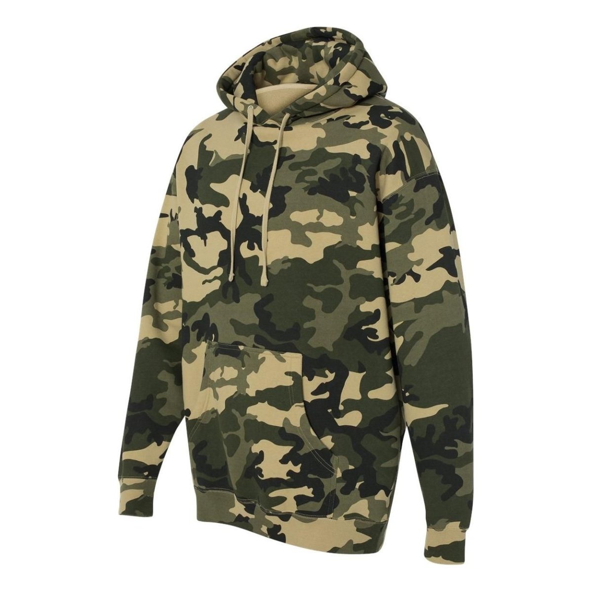 Joe's USA Men's Camo Hooded Pullover Sweatshirt Medium Army Camo Sweatshirts
