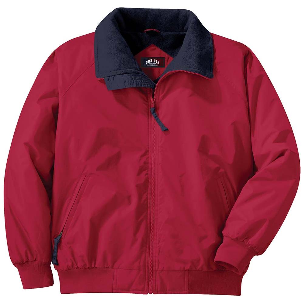 Joe's USA Men's Challenger™ Jacket True Red/True Navy X - Small Jackets