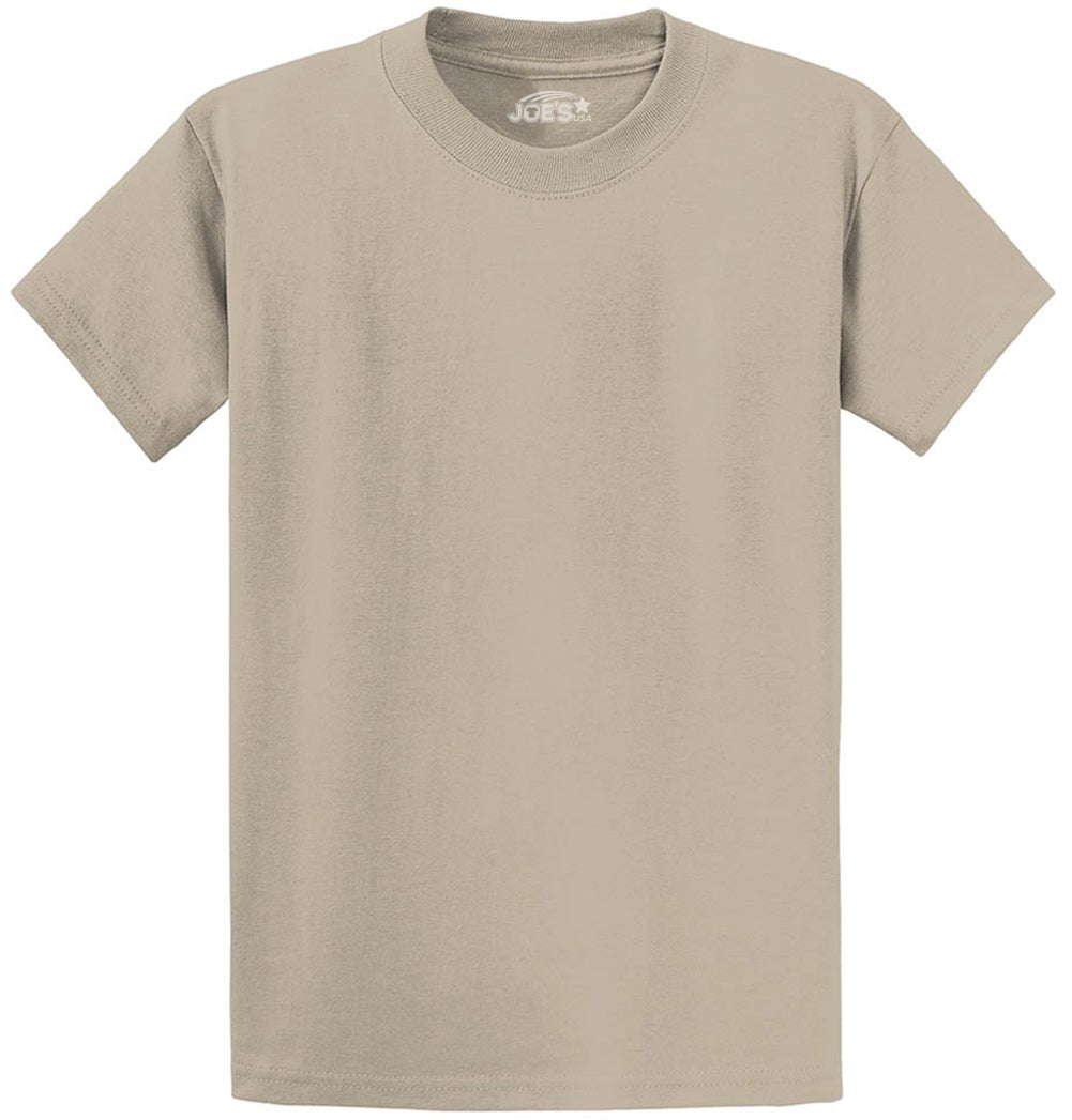 Joe's USA Men's Heavyweight 6.1 - ounce, 100% Cotton T-Shirt Forest Green S T-Shirts