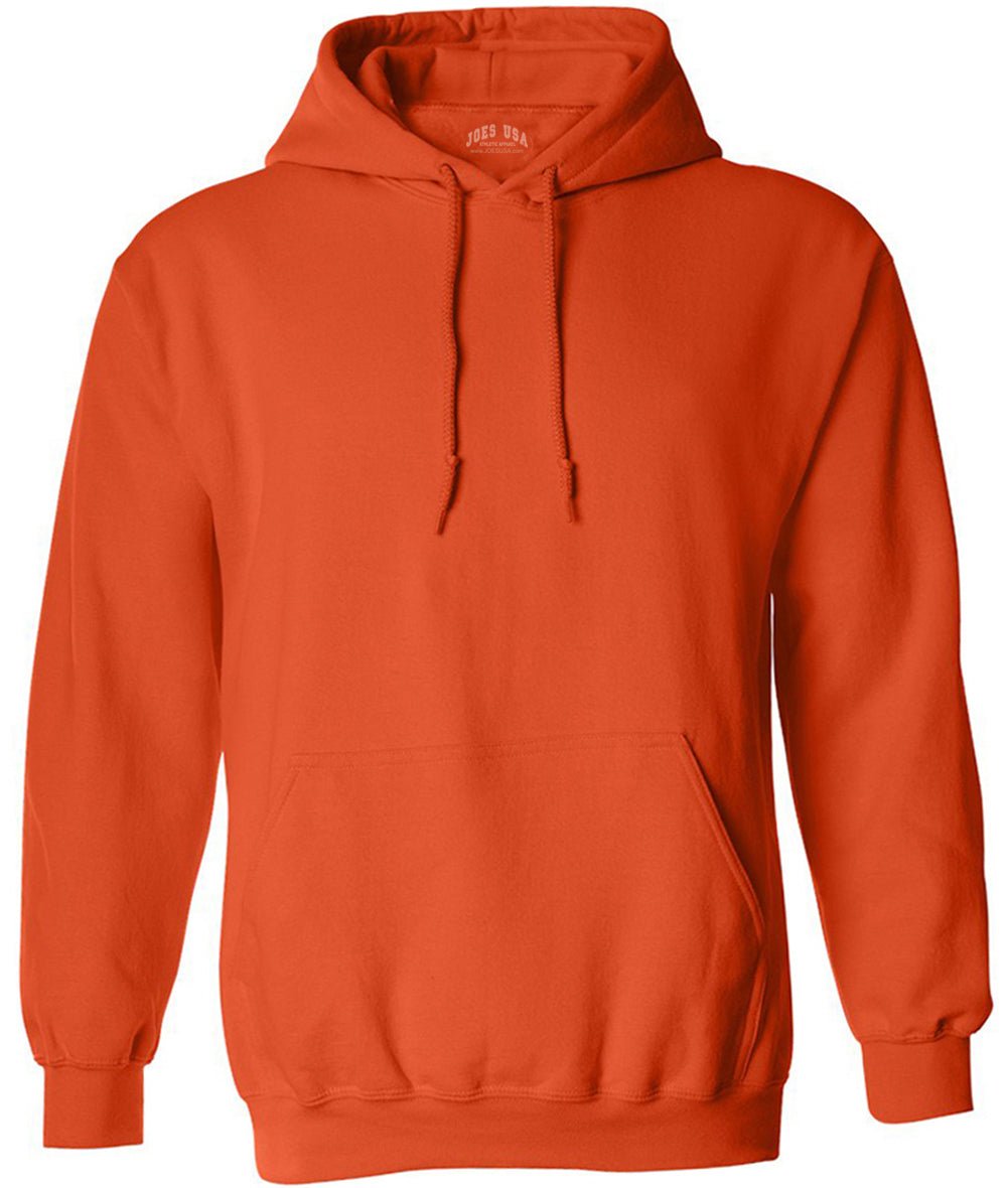 Joe's USA Men's Hoodies Soft & Cozy Hooded Sweatshirts in 72 Colors:Sizes S - 6XL and Tall sizes: LT - 4XLT Candy Pink Small Hoodies