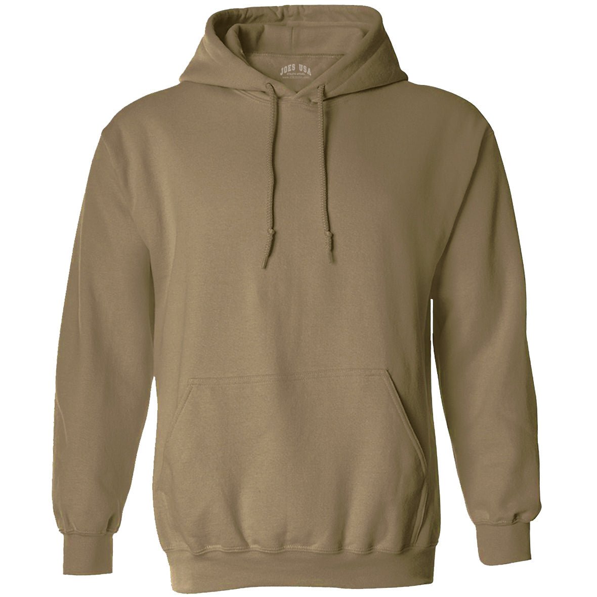 Joe's USA Men's Hoodies Soft & Cozy Hooded Sweatshirts in 72 Colors:Sizes S - 6XL and Tall sizes: LT - 4XLT Coyote Brown Small Hoodies
