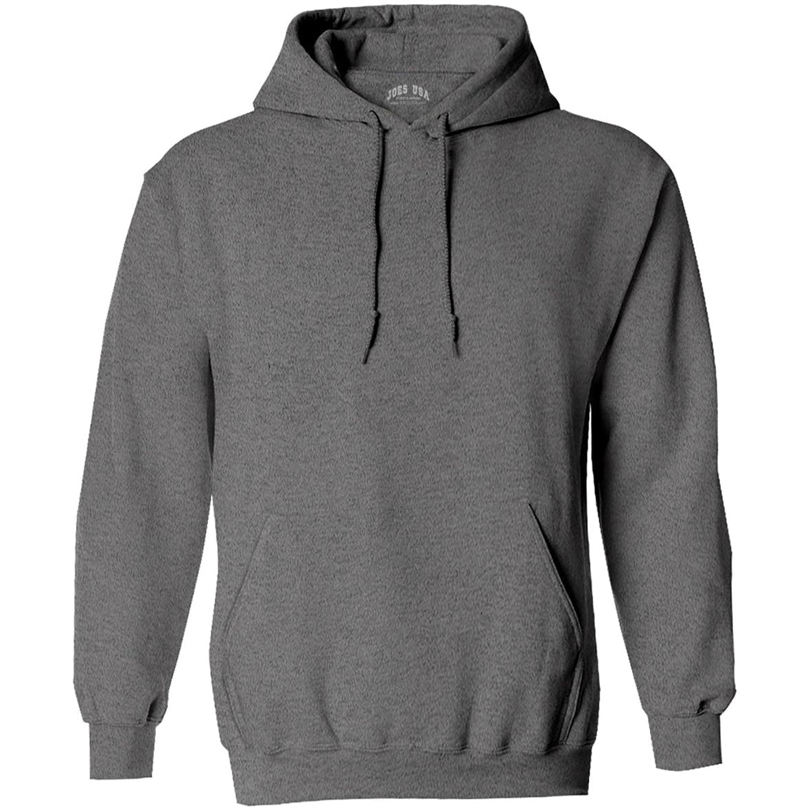 Joe's USA Men's Hoodies Soft & Cozy Hooded Sweatshirts in 72 Colors:Sizes S - 6XL and Tall sizes: LT - 4XLT Graphite Heather Small Hoodies