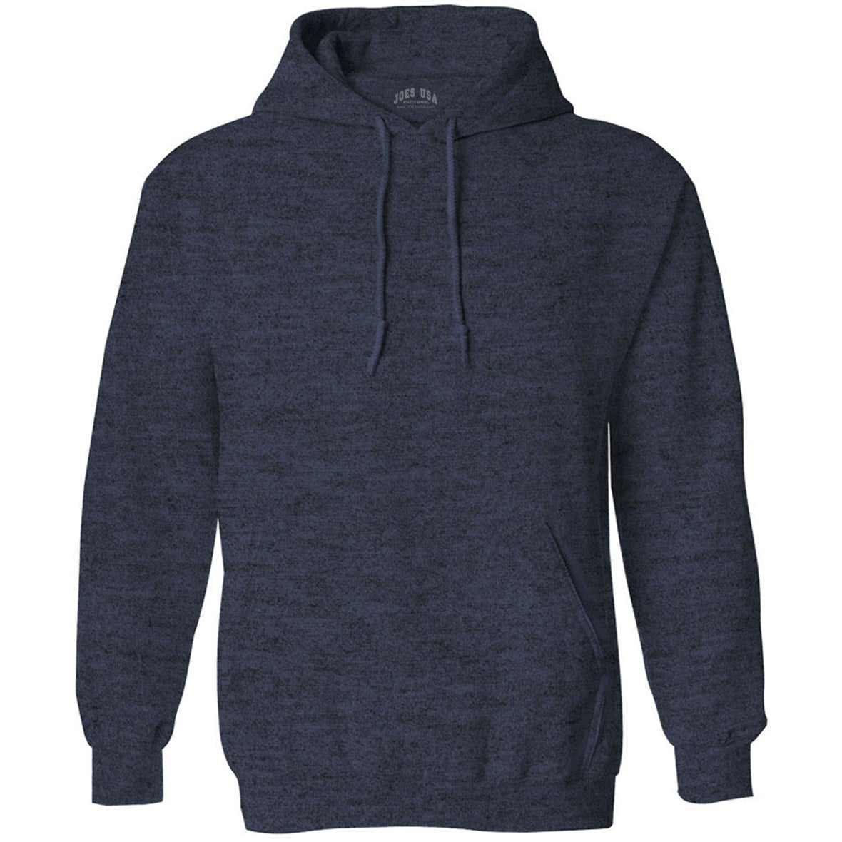 Joe's USA Men's Hoodies Soft & Cozy Hooded Sweatshirts in 72 Colors:Sizes S - 6XL and Tall sizes: LT - 4XLT Heather Navy Small Hoodies