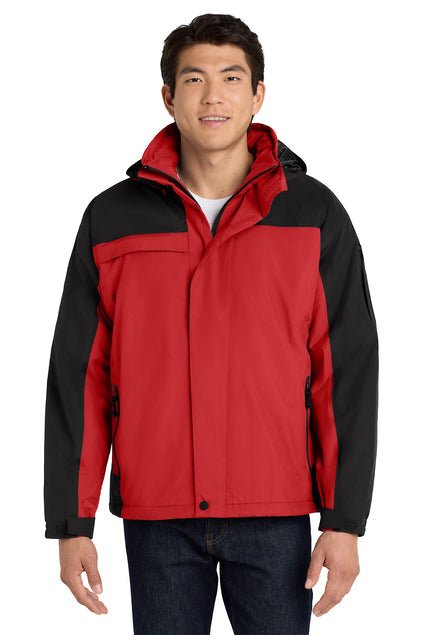Joe's USA Men's Nootka Jacket Engine Red/Black X - Small Jackets