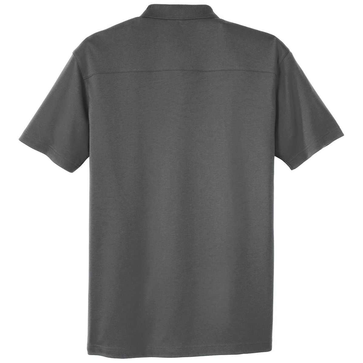 Joe's USA Men's Silk Touch Interlock Performance Polo Sterling Grey X - Small Polos/Knits