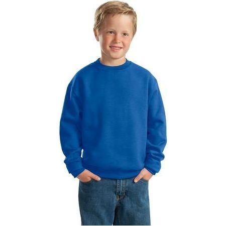 Joe's USA NuBlend Crewneck Sweatshirt Small Royal Crewneck Sweatshirts