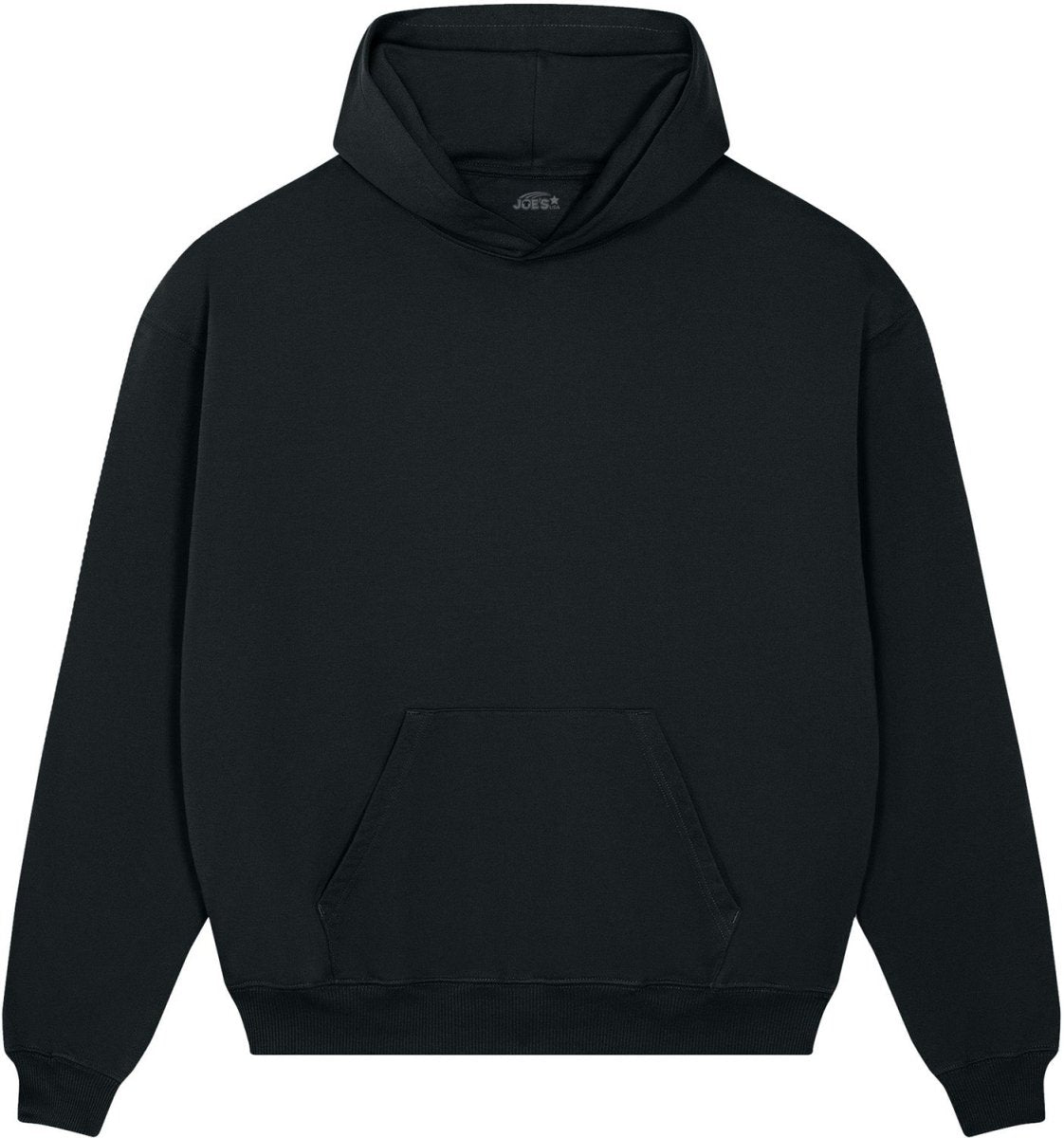 Joe's USA Organic Cotton Unisex Dry Hooded Sweatshirt Black XS Sweatshirts