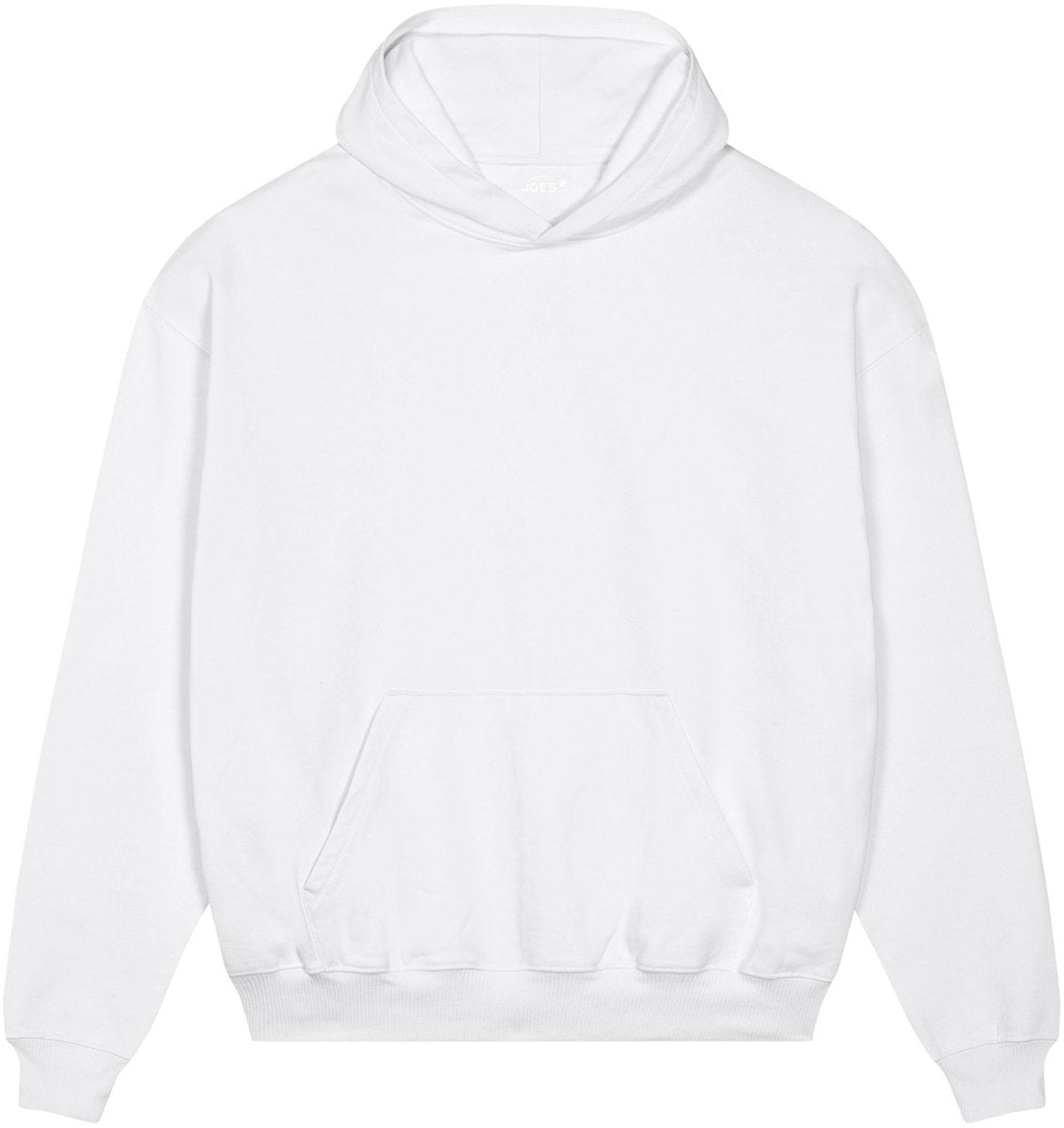 Joe's USA Organic Cotton Unisex Dry Hooded Sweatshirt White XS Sweatshirts