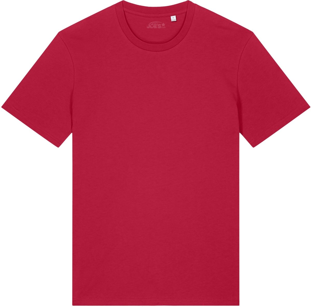 Joe's USA Organic Midweight Tee Red XXS Short Sleeve T-Shirts
