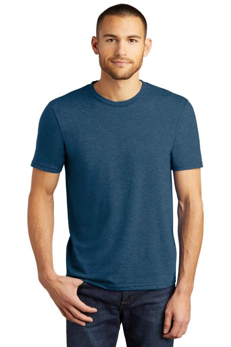 Joe's USA Perfect Tri ® Tee Heathered Neptune Blue XS Short Sleeve T-Shirts