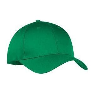 Joe's USA Six - Panel Twill Cap Kelly Green Hats