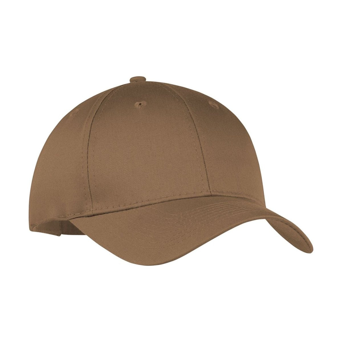 Joe's USA Six - Panel Twill Cap White Hats