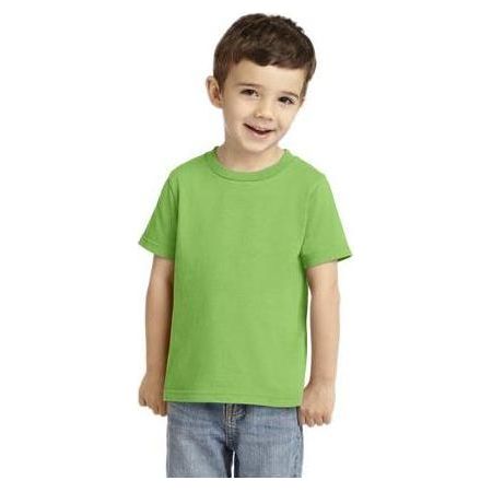 Joe's USA Toddler 5.4 - oz 100% Cotton T-Shirt Lime 2T Short Sleeve T-Shirts